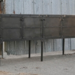 industrial sofa table