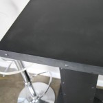 industrial I-Beam bistro table