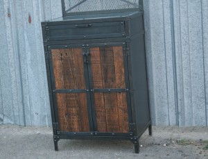 reclaimed wood vanity