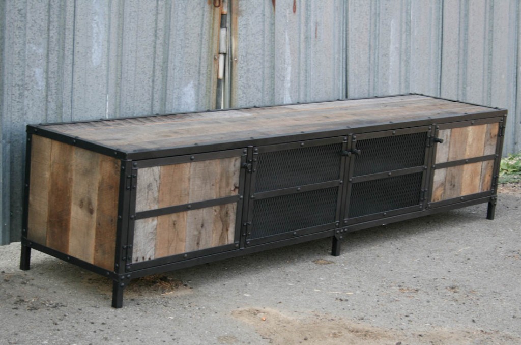Industrial Rustic Credenza Combine 9 Industrial Furniture