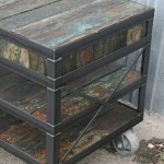 industrial tv stand