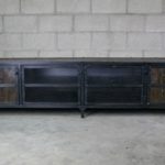 Reclaimed wood credenza