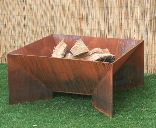 Modern Fire Pit Rustic Fire Pit Outdoor Fireplace Combine 9