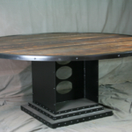 Industrial Round Dining Table