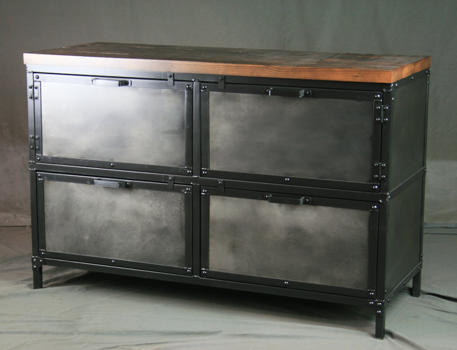 Industrial File Cabinet With Storage Industrial Style Dresser