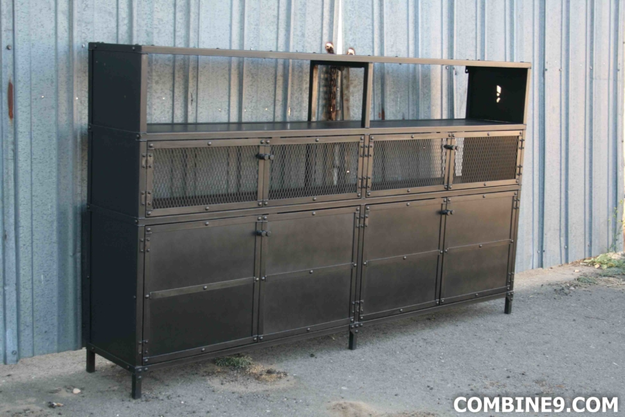 Vintage Industrial China Combine 9 Industrial Furniture