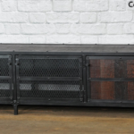 reclaimed wood credenza