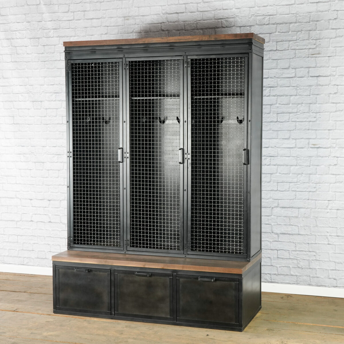 Vintage Industrial Shelving Unit Combine 9 Industrial Furniture