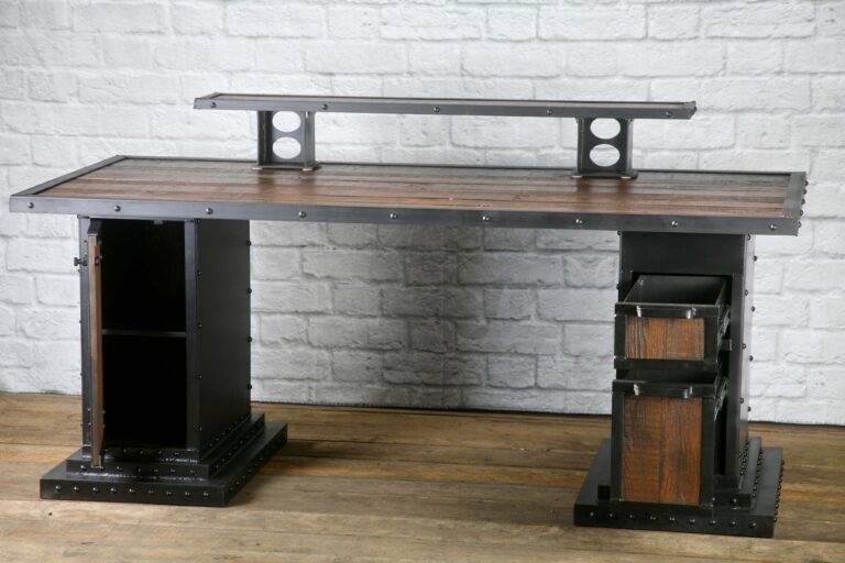 Industrial style Desk Bases, Modern Desk Bases with and Drawers